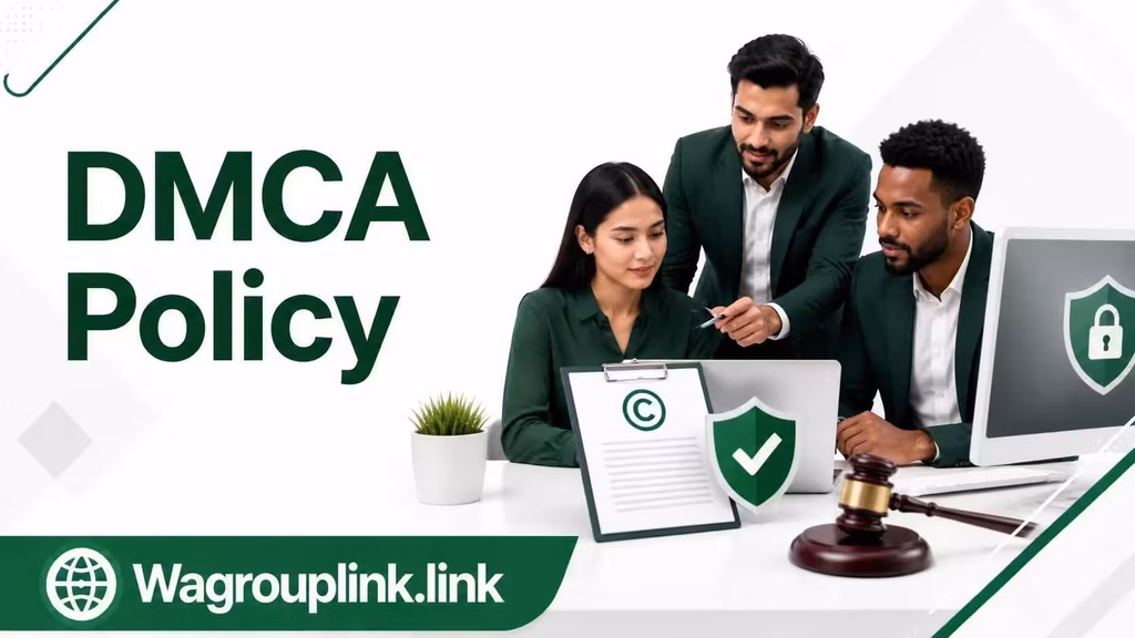 DMCA Policy - Wagrouplink.link