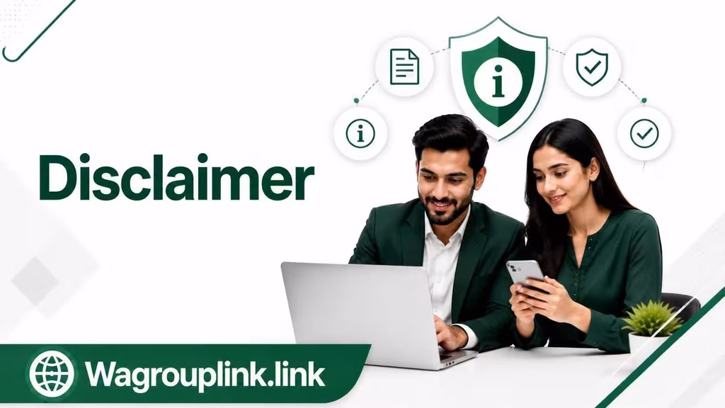 Disclaimer - Wagrouplink.link