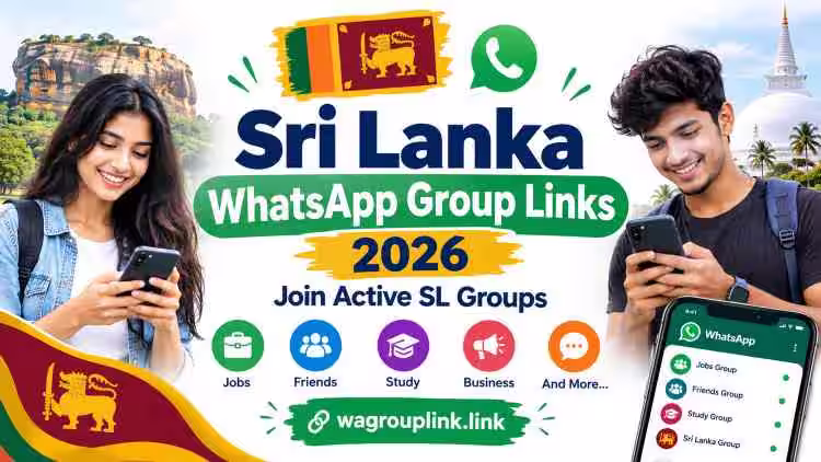 Sri Lanka WhatsApp Group Links 2026 – Join Active SL Groups - wagrouplink.link